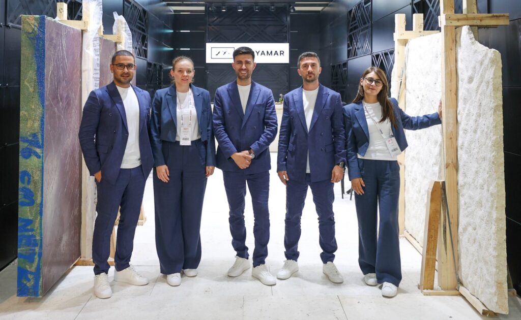 Karyamar team group photo showcasing dedicated professionals in the natural stone industry